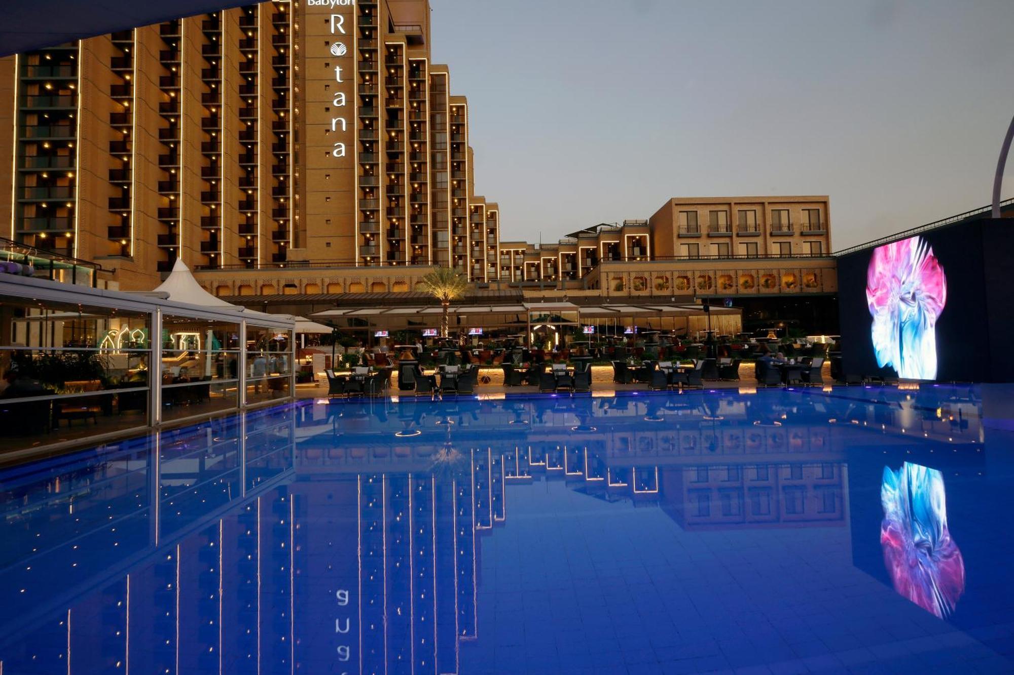 فندق بابل ورويك بغداد المظهر الخارجي الصورة